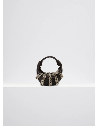 MINI FORTUNE CROISSANT BAG WITH BELLS EMBROIDERIES l'achat 