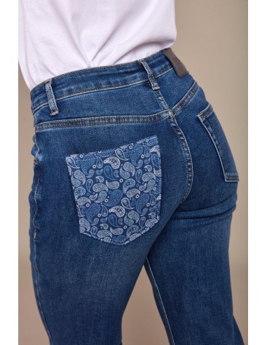 Jeans de bolsillo impresos - Dallas vente chaude votre 