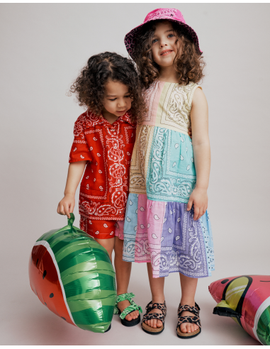 Bandana Multicolour Dress Kids outlet