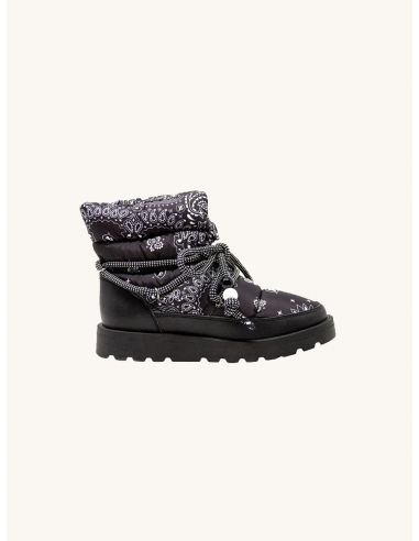 SNOW BOOTS BLACK Les êtres humains sont 