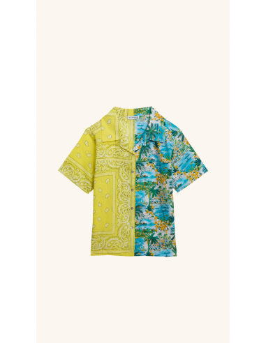 Shirt Hawai Yellow Bandana l'achat 