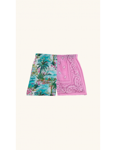 Short Hawai Pink Bandana Faites des économies