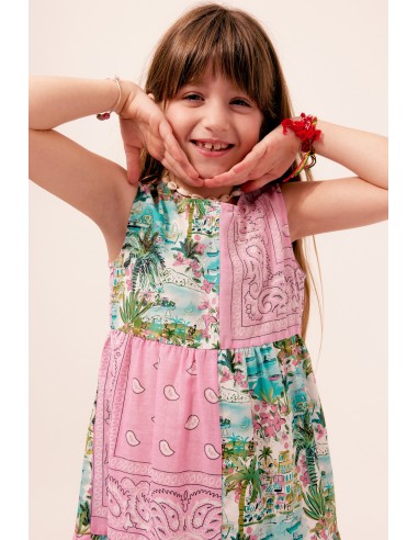 Dress Kids Hawai Pink Bandana JUSQU'A -70%! 