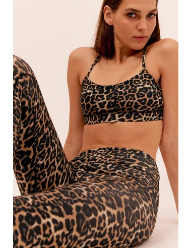 YOGA BRA LEOPARD Véritable concentré