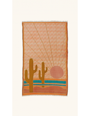 Beach Towel Cactus des créatures d'habitude