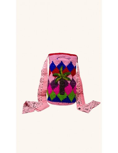 Palm Bag Pink le des métaux précieux