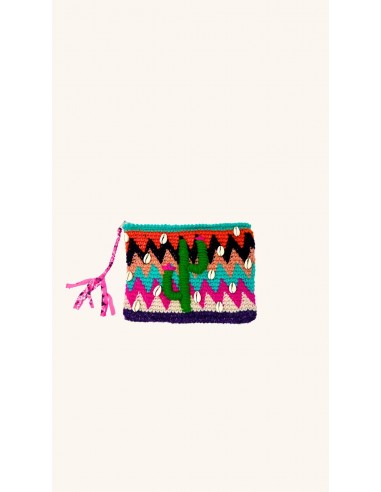 Cactus Pink Pouch basket pas cher