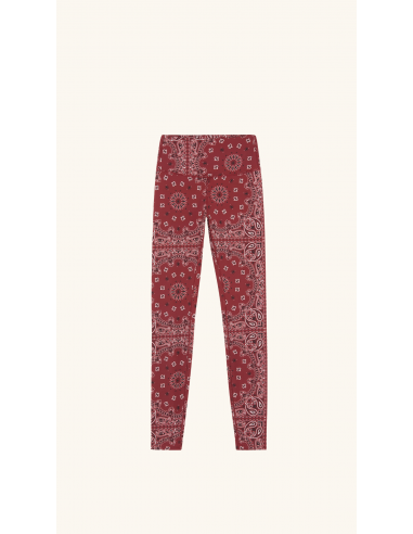 YOGA LEGGING BURGUNDY BANDANA meilleur choix