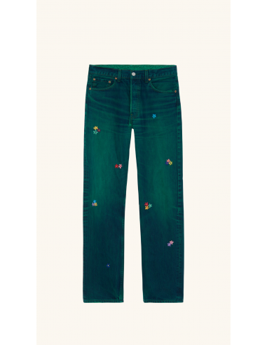 VINTAGE JEAN GREEN 1 pas cheres