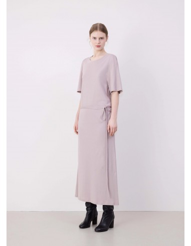 BELTED RIB T-SHIRT DRESS 50-70% off 