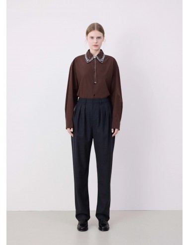 PLEATED TAILORED PANTS france