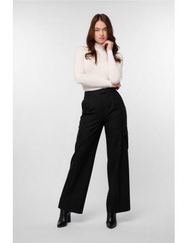 Pantalon cargo Charlie Noir Véritable concentré