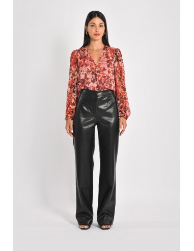 PANTALON ROCK SIMILI CUIR KENDALL sur le site 