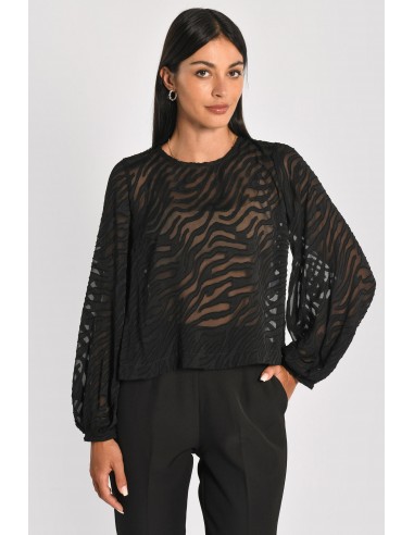 BLOUSE ZEBRE PENNY NOIR d'Europe débarque