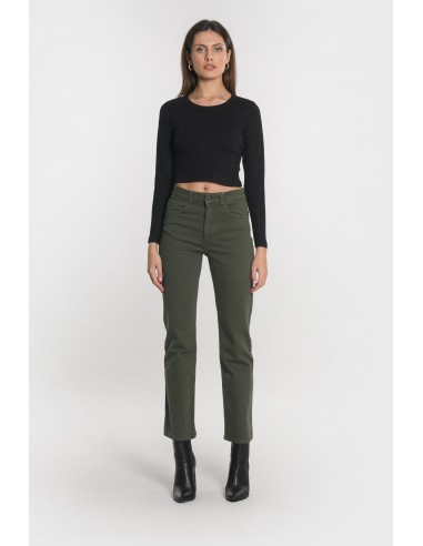 PANTALON CROPPED SPORTWEAR BRENDA KAKI Venez découvrir notre 