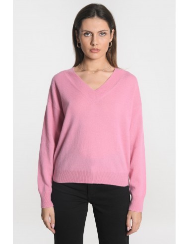 PULL COL V ANITA BOIS DE ROSE pas chere