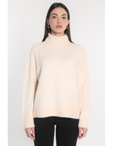 PULL COL ROULÉ JOANA BEIGE CHINÉ offre 