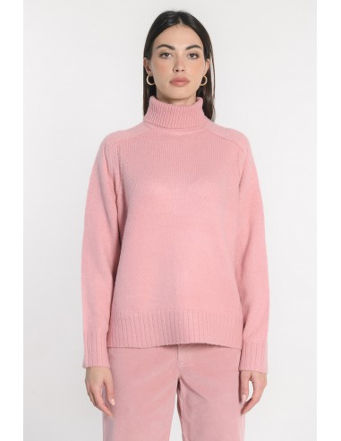 PULL COL ROULÉ JOANA BOIS DE ROSE pour bénéficier 