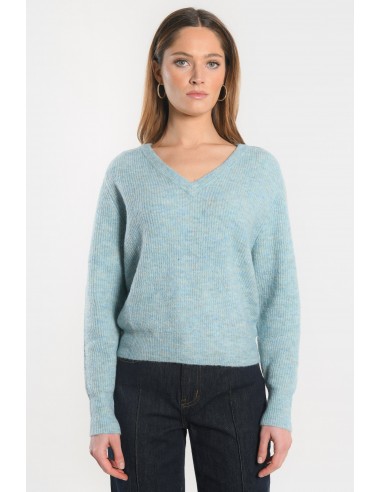 PULL COL V - DANNA - CIEL prix