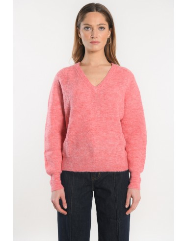 PULL COL V - DANNA - RAPTUR ROSE acheter en ligne