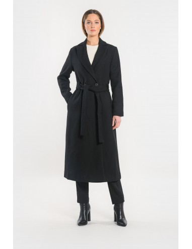 MANTEAU - ASTRID - NOIR Véritable concentré